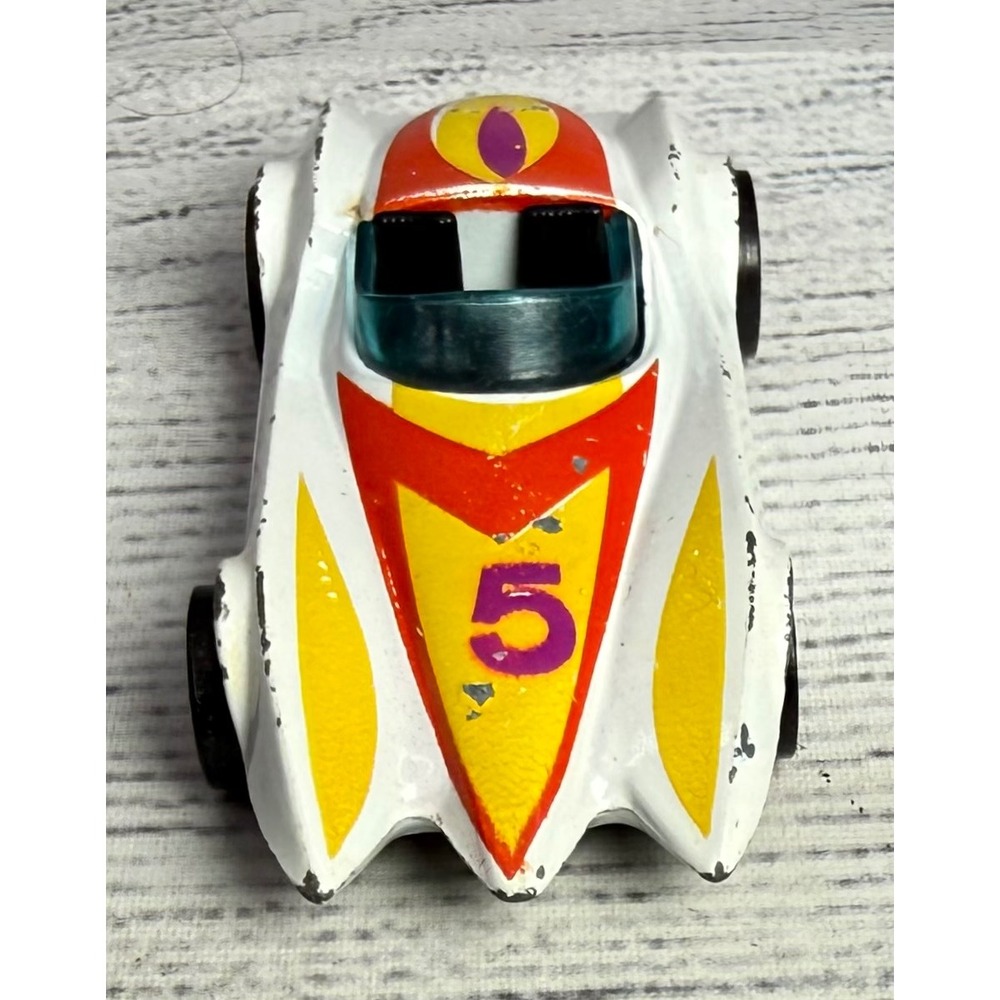 1976 Hot Wheels Second Wind Flying Colors White Redline Diecast‎ Hong Kong